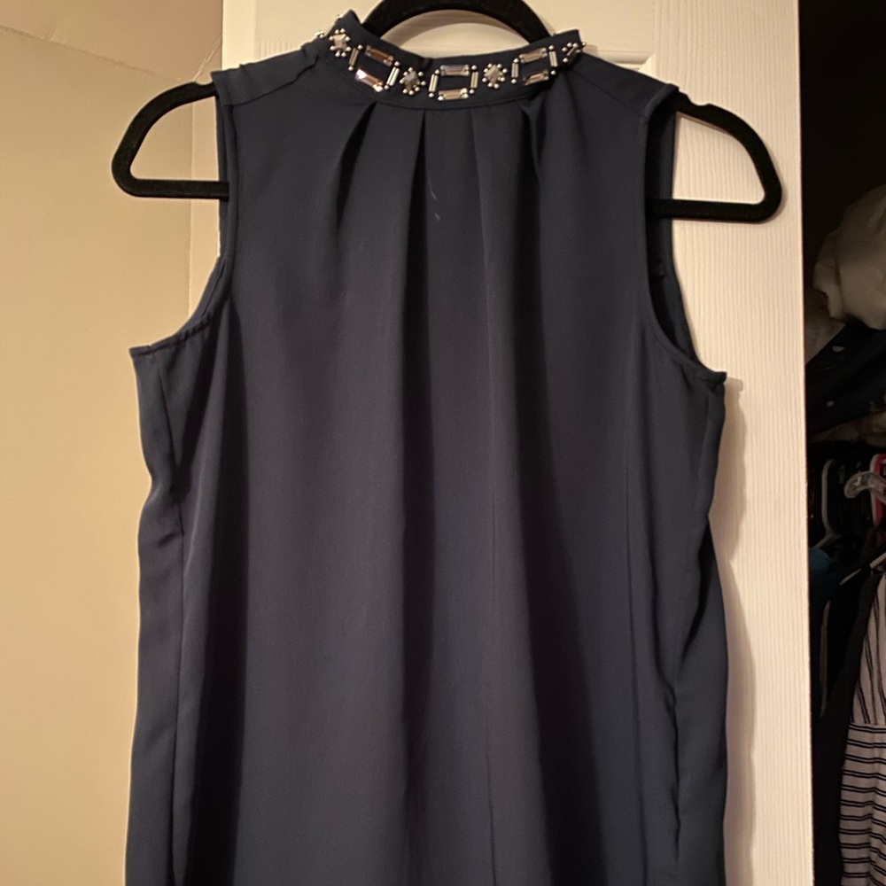 🌟BOGO🌟 NWOT Neck high H&M blue blouse
